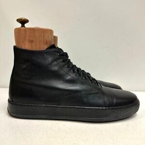 VGUC Yuketen x Woodlands Monterey Sneaker Hermosa Black Calf Made Italy US 9 D